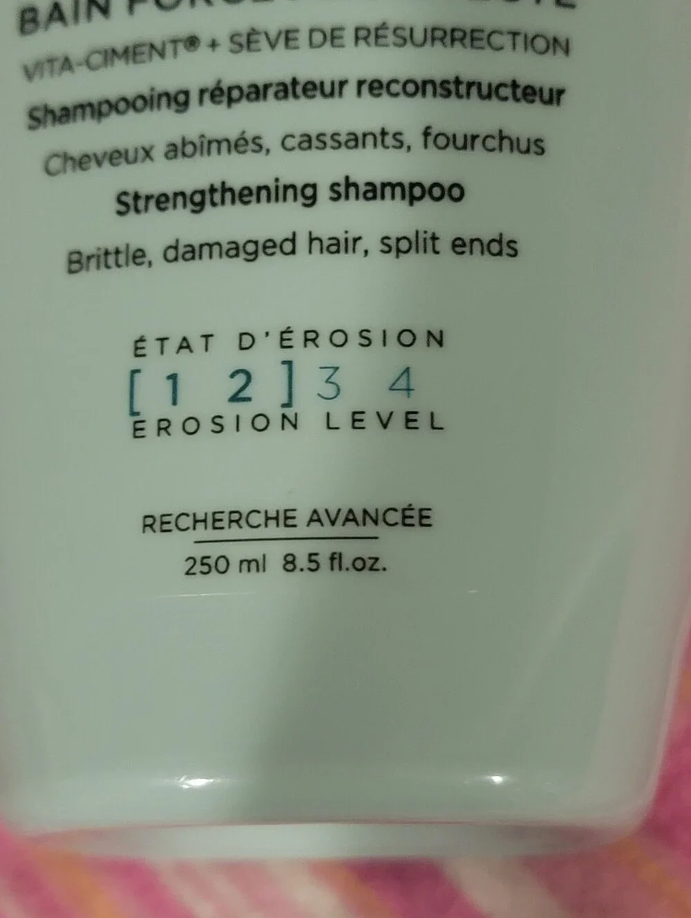 Kérastase Résistance Bain Force Architecte Strengthening Shampoo 8.5 oz NEW